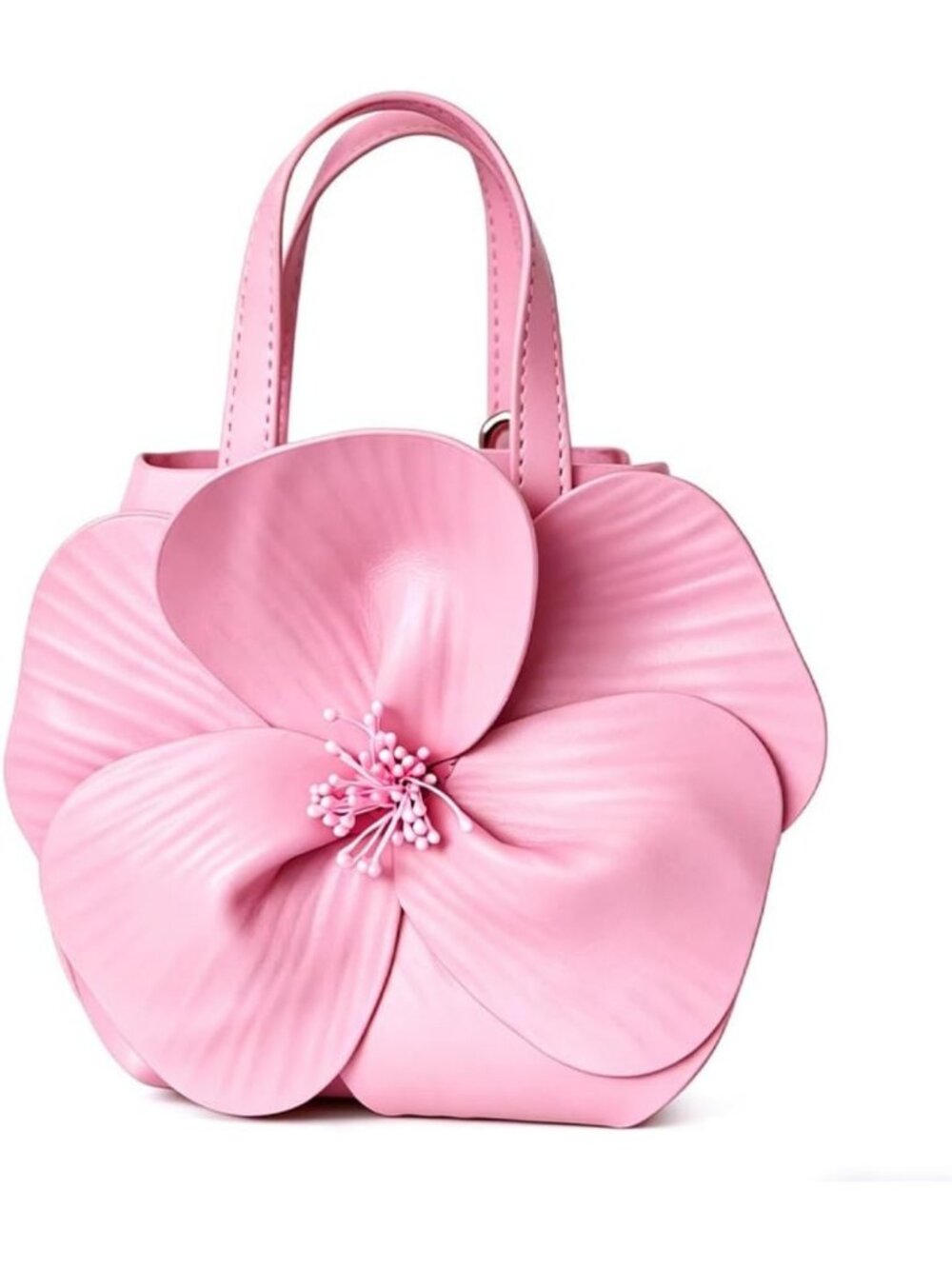 Floral Mini Evening Clutch Purse for Women - PU Leather Handbag with Chain for